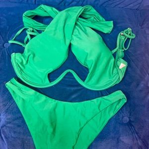 2 piece bathing suit